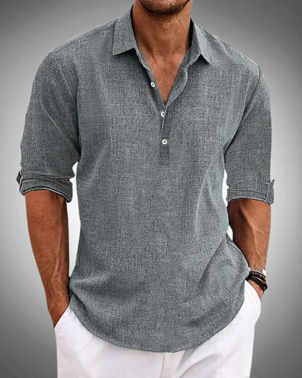 Sabbio™ | Camisa Clásica de Algodón