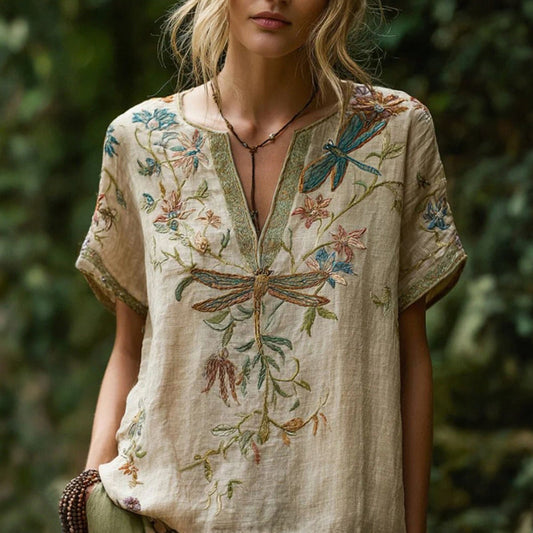 Isabella™ | Blusa Vintage con Estampado Floral